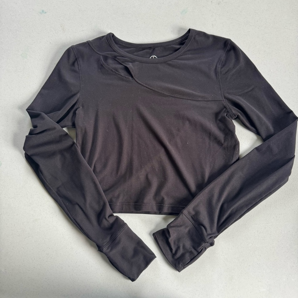 Black Going Out Long Sleeve Women's Top